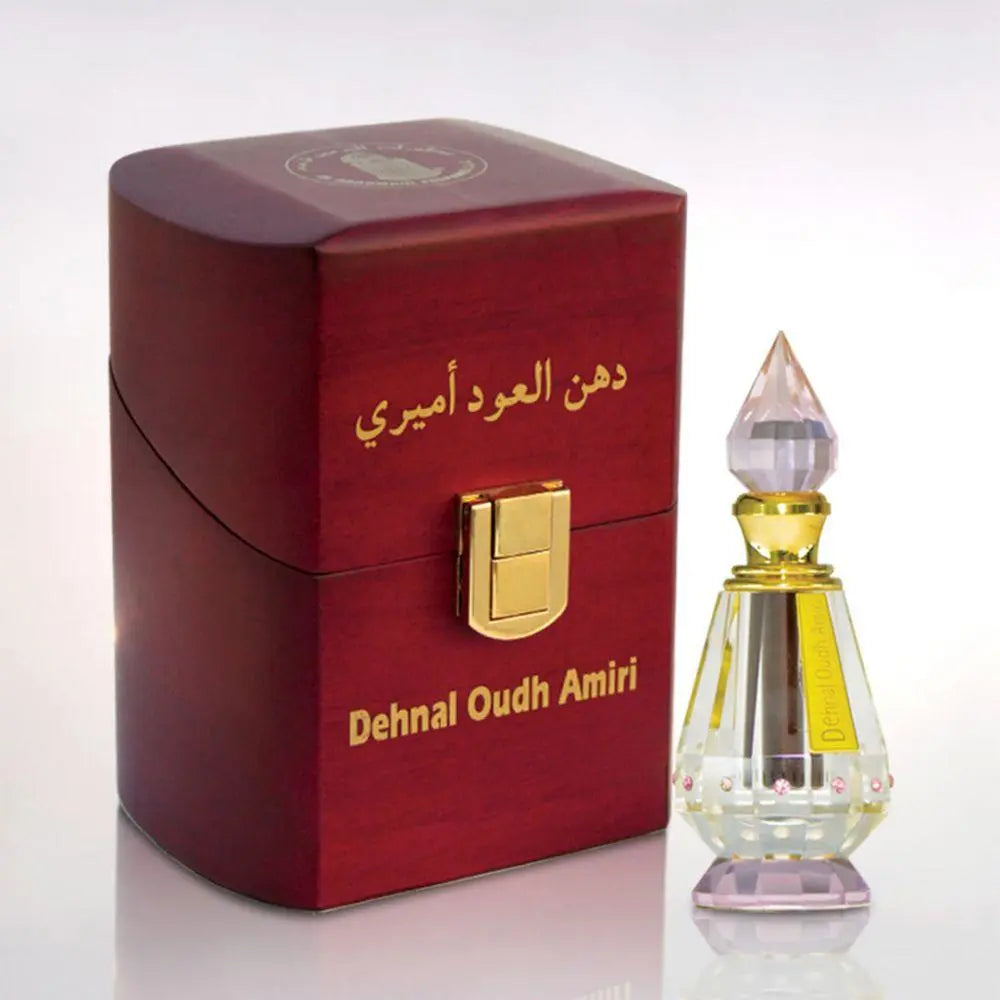 Dehnal Oudh Amiri Perfume Oil  3ml Al Haramain-Perfume Heaven