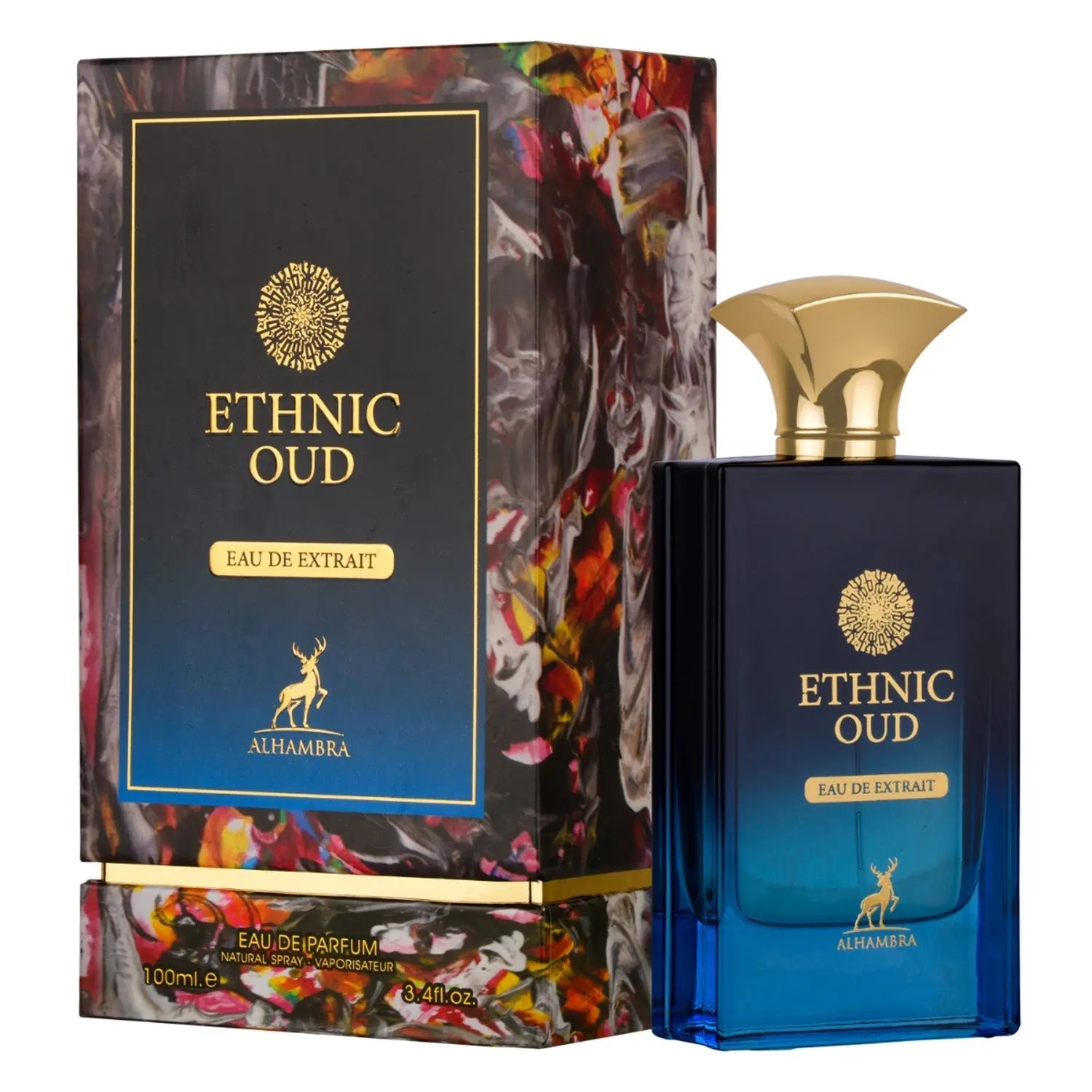 Ethnic Oud Eau de Perfume 100ml Alhambra-Perfume Heaven