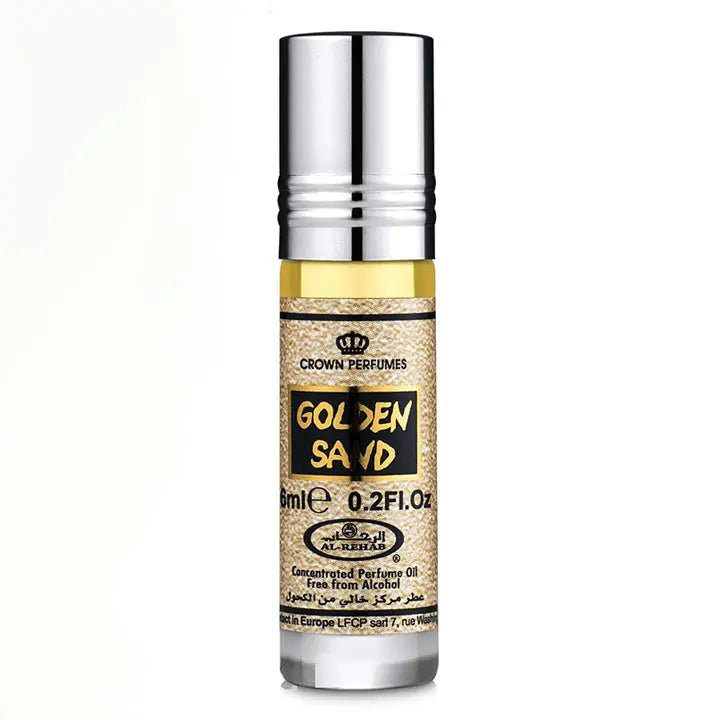 Golden Sand Concentrated Perfume Oil 6ml Al Rehab-Perfume Heaven