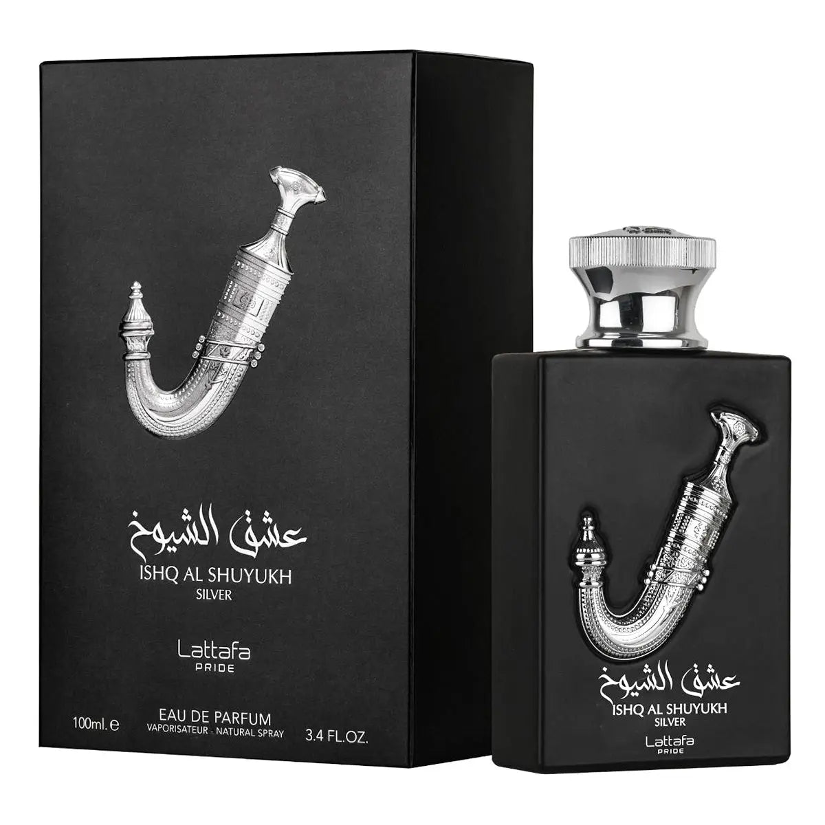 Ishq Al Shuyukh Silver Eau De Parfum 100ml Lattafa Pride-Perfume Heaven