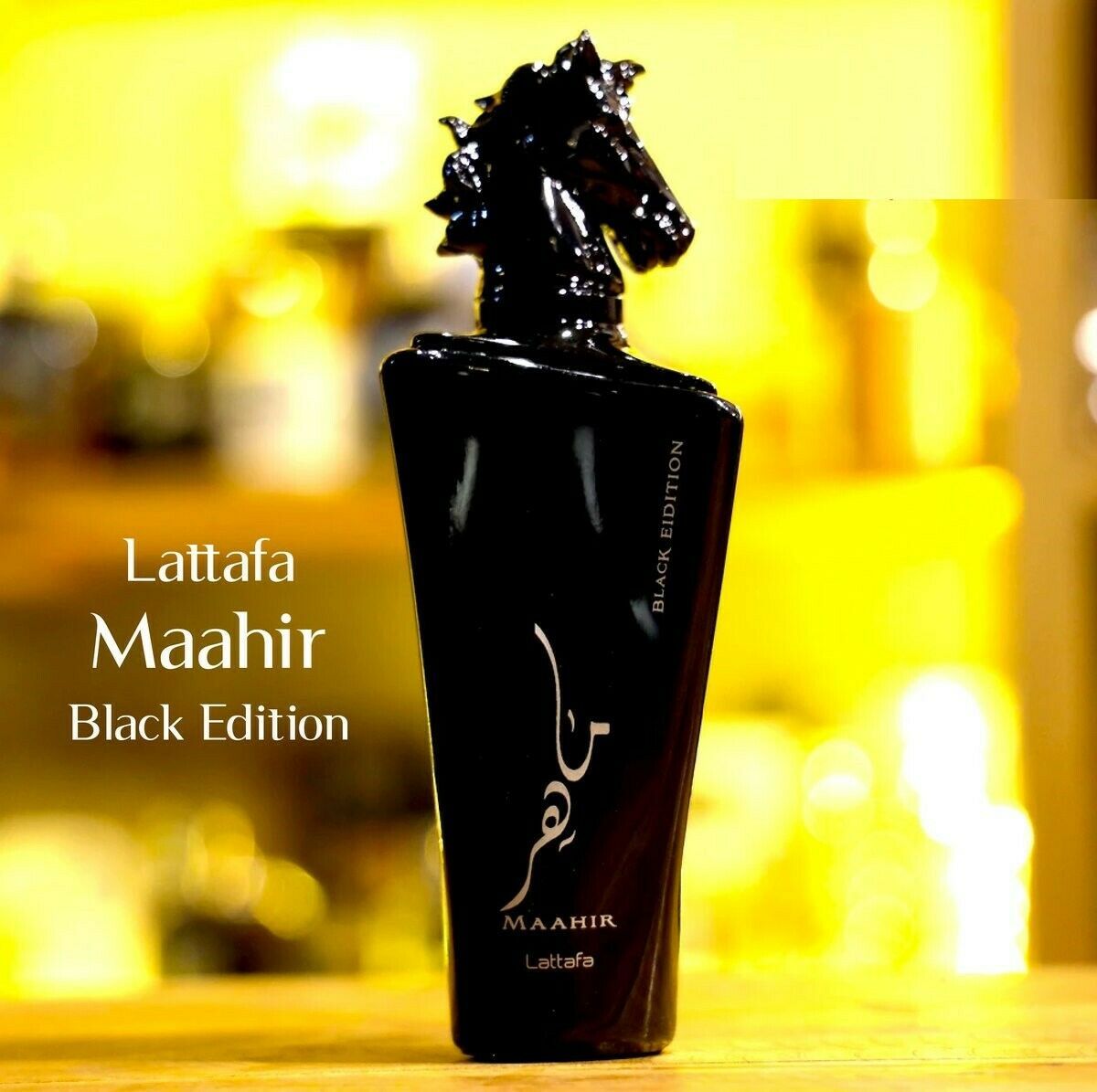 Maahir Black Edition Eau de Parfum 100ml Lattafa-Perfume Heaven
