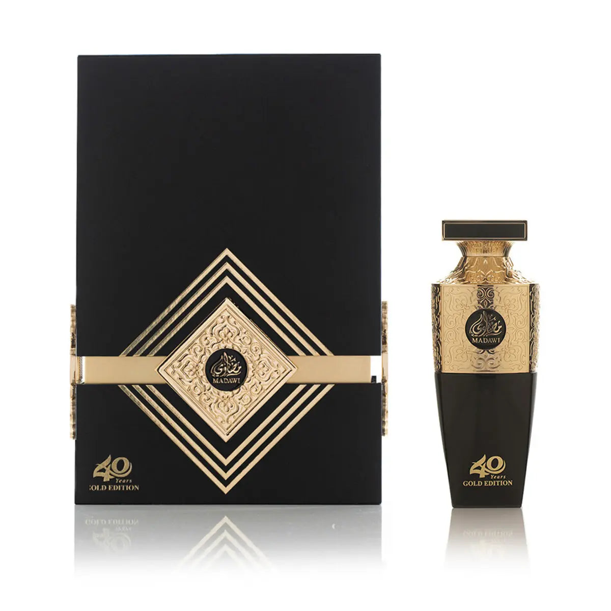 Madawi 40 Years Gold Edition Eau De Parfum 90ml Arabian Oud-Perfume Heaven