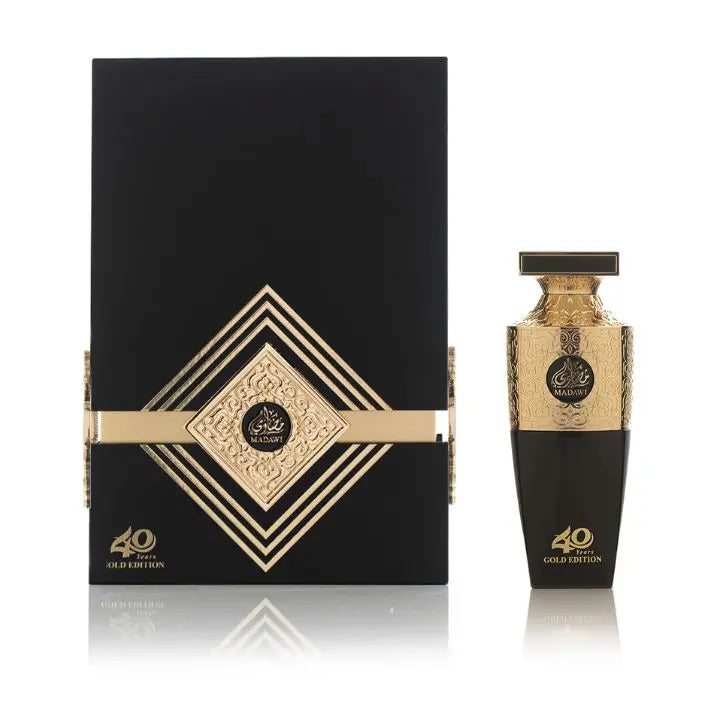 Madawi 40 Years Gold Edition Eau De Parfum 90ml Arabian Oud-Perfume Heaven