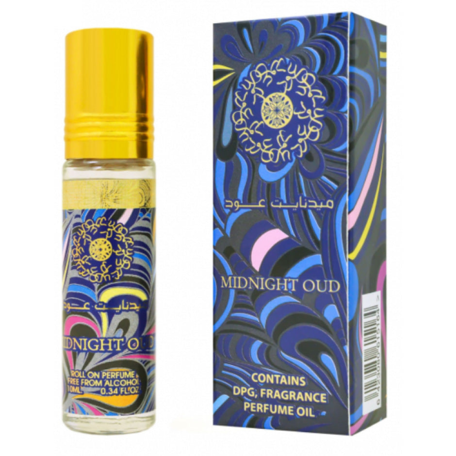 Midnight Oud Perfume Oil 10ml Ard Al Zaafran-Perfume Heaven
