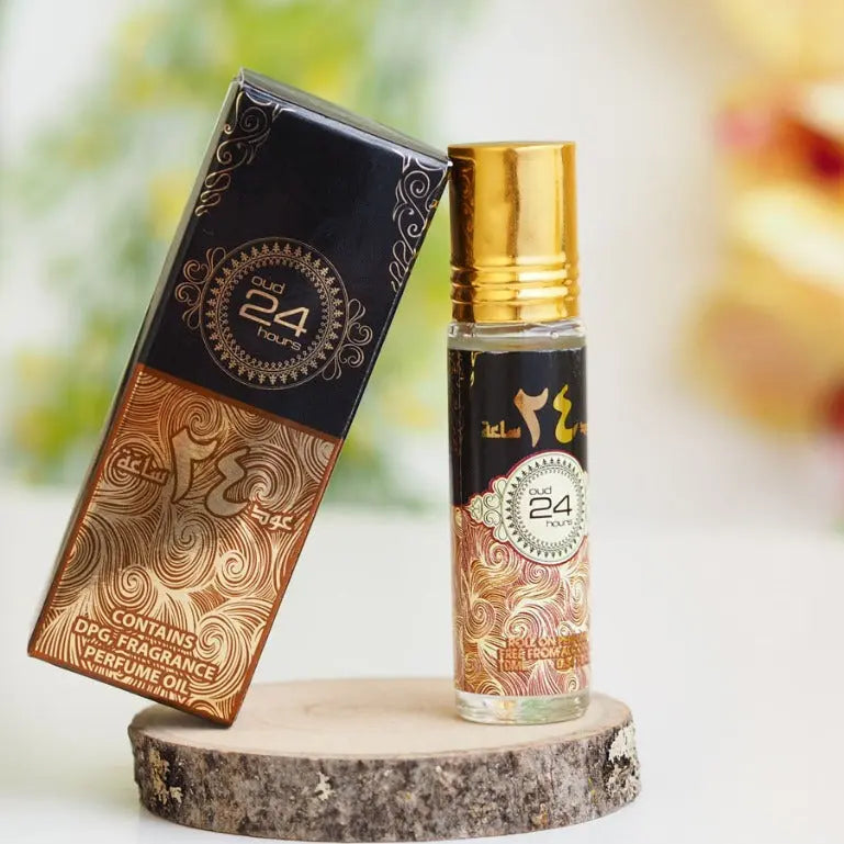 Oud 24 Hours Perfume Oil 10ml Ard Al Zaafran - Perfume Heaven