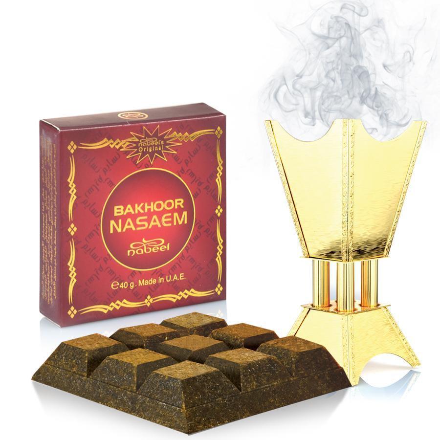 Nabeel Bakhoor Nasaem Bakhoor Incense Bar 40g-Perfume Heaven