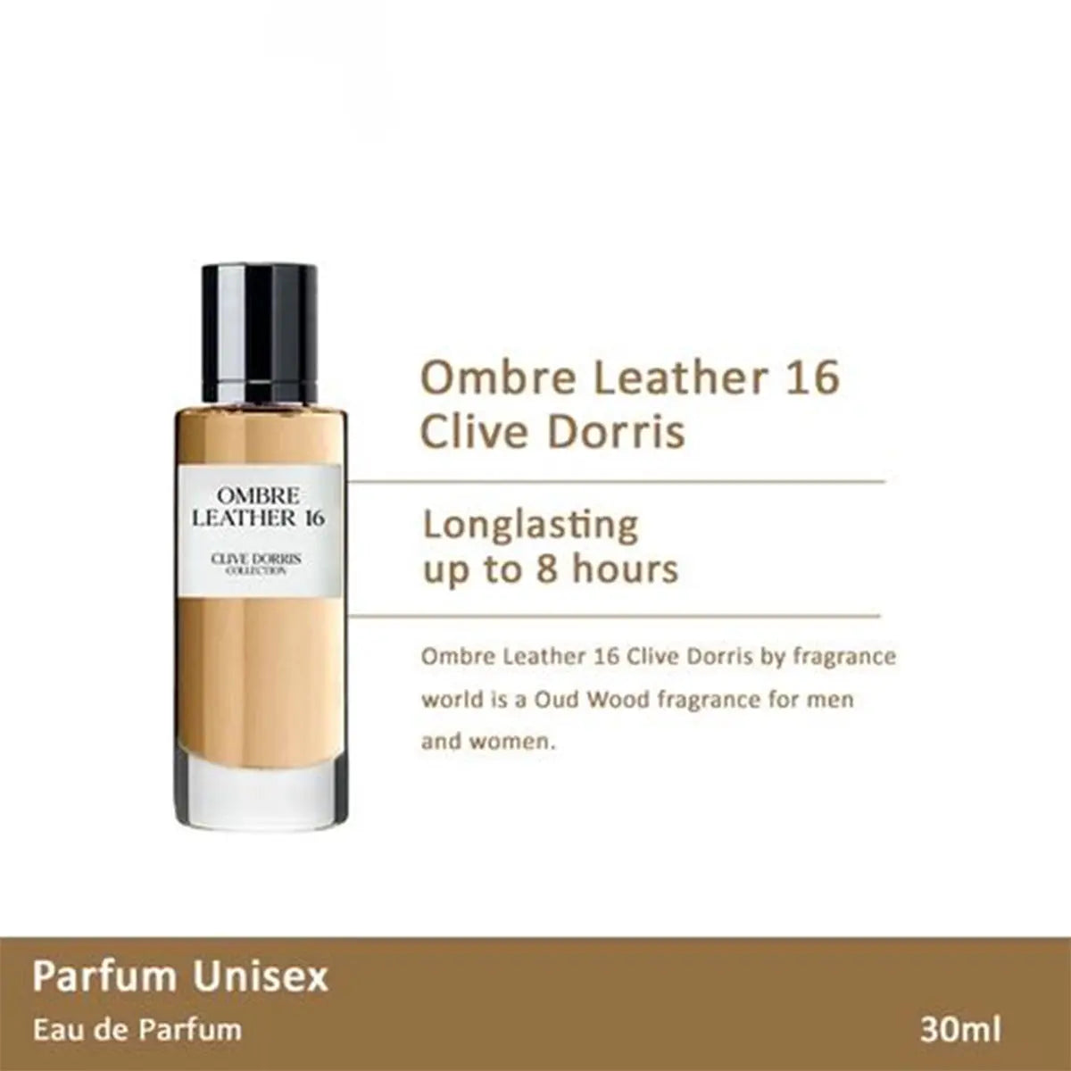 Ombre Leather 16 30ml Eau De Parfum I Clive Dorris-Perfume Heaven