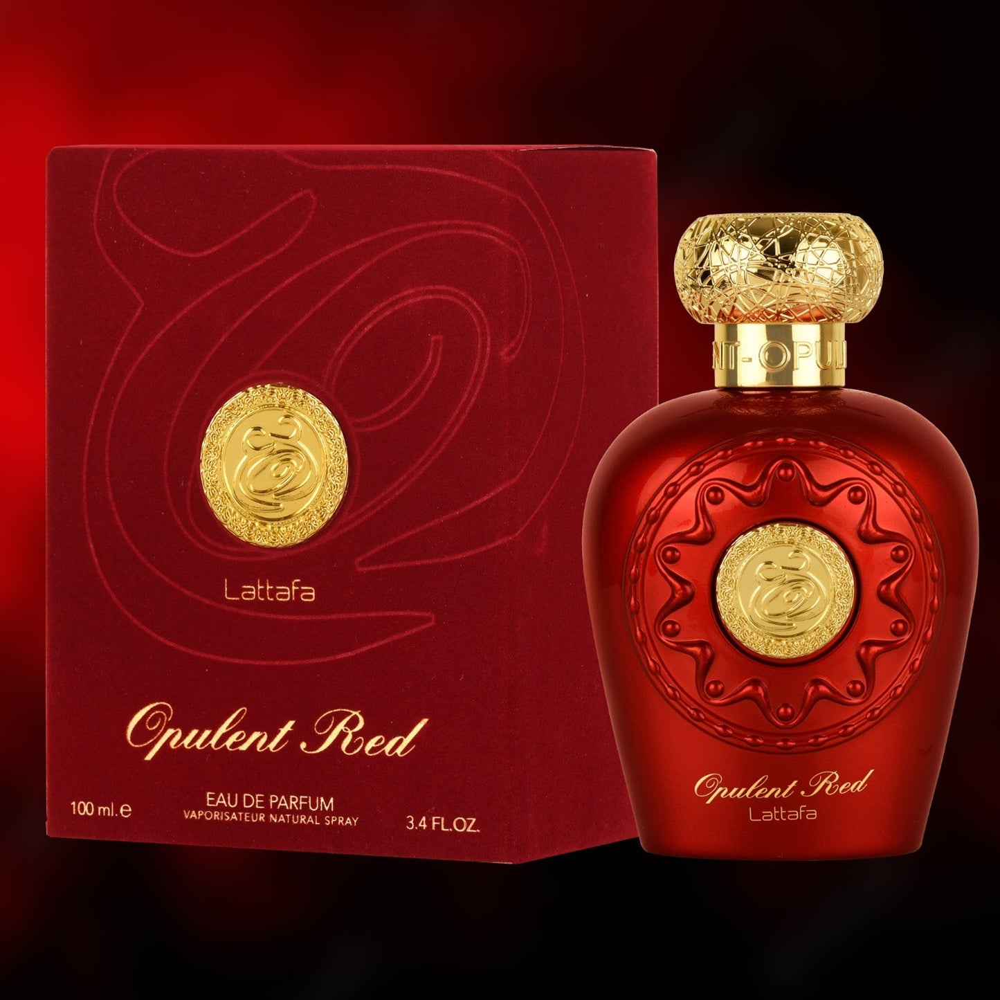 Opulent Red Eau de Parfum 100ml By Lattafa-Perfume Heaven