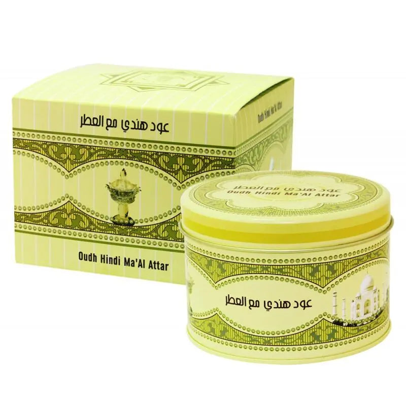 Oudh Hindi Ma'al Attar 50gms Al Haramain-Perfume Heaven