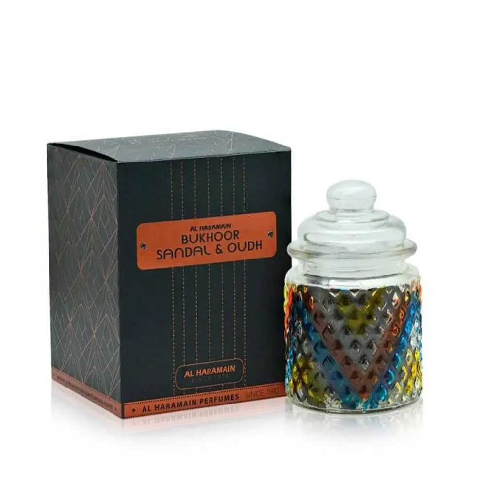 Sandal & Oudh Bakhoor 100gm Al Haramain-Perfume Heaven